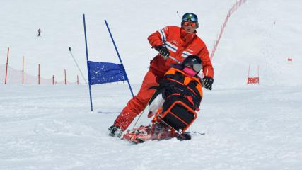 Ski - Encadrement en Handiski