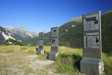 Gravures rupestres - Parc archéologique des Lozes