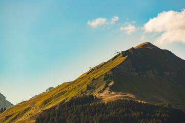 Aire de pique-nique au sommet du Mont-Lachat