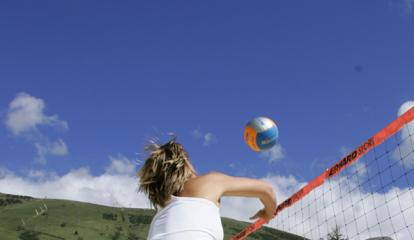 Terrain de volley ball