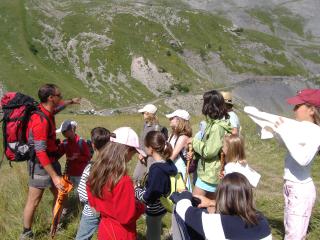 Le lac des edelweiss et la vue sur le Mont Blanc
