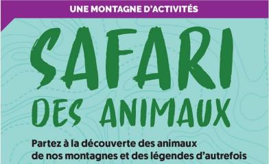 Sentier thématique de Valloire - le safari des animaux