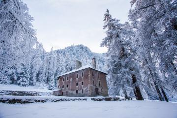 Sentier muséographique du palais de la mine (hiver)