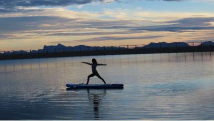 SUP Yoga (Yoga sur Paddle)