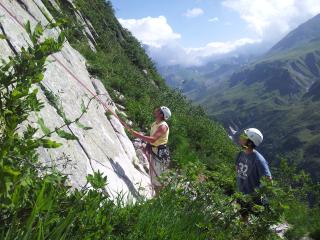 Voie d'escalade : La Falaise de Séloge