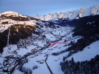 Parapente : terrain d'atterrissage hiver 