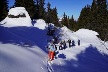 Randonnée journée sur les crêtes de Crève Tête avec Jean Pascal Simond