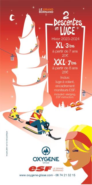 Luge - descente XL