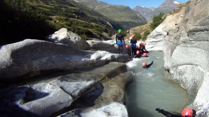 Canyoning avec Ildi Kiss