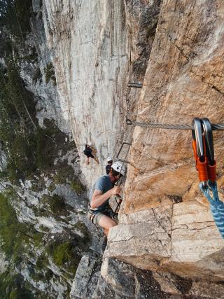 Via ferrata - Roc de la Tovière