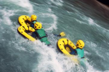 Nage en eaux vives : hydrospeed - ESF Plagne Bellecôte