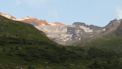 Sortie coucher de soleil sur le Glacier du Génépy et du Gébroulaz avec Nicolas - Mardi 01 juillet