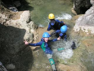 Canyoning avec le Bureau des Guides
