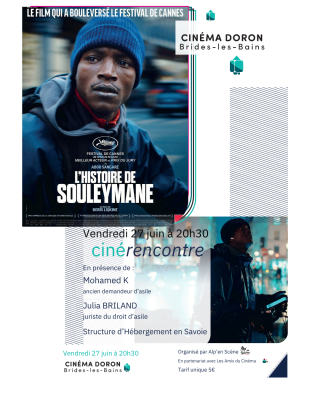 Cinérencontre - L'histoire de Souleymane - Vendredi 27 juin