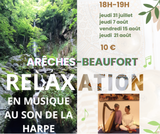 Séance de Détente et Relaxation profonde au son de la Harpe