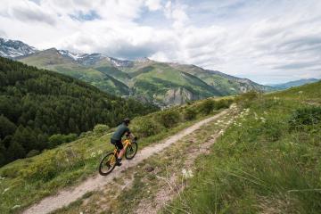 Le chemin du facteur depuis Valloire - Itinéraire de VTT / VTTAE