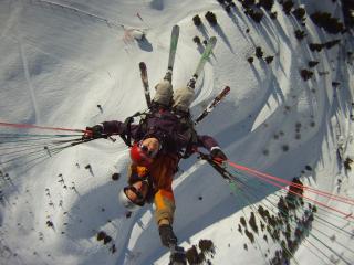 Parapente avec Aéroplagne