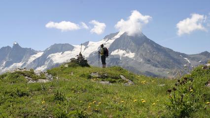 Itinéraire pédestre La Pointe de la Vélière