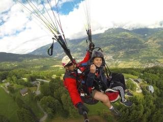 Vol en parapente - ESF Plagne Bellecôte