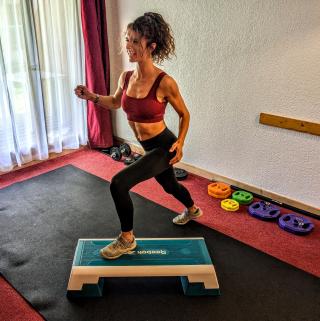 Stretching avec Chamois Fitness