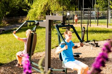 Aire de fitness en plein air
