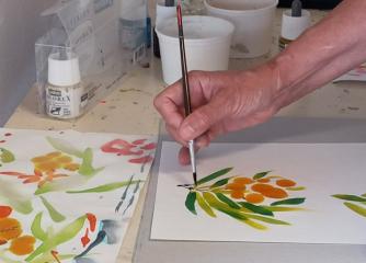 Atelier art et peinture : stage calligraphie et peinture