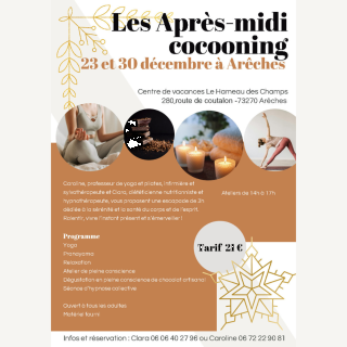 Les après-midi bien-être cocooning