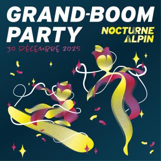 Ski alpin en nocturne : la Grand-Boom party !