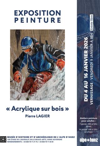 Atelier de peinture avec Pierre LAGIER