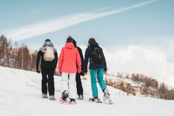Itinéraire piéton / raquettes à neige - La Troïka / Kanata