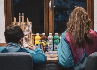 Atelier peinture sur bois - La Montagn'Artdéco