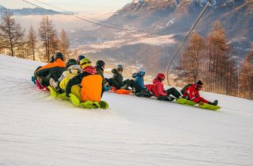 Snake gliss - ESF de St Léger