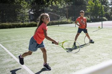 Tennis 10-12 ans (vert) : séance