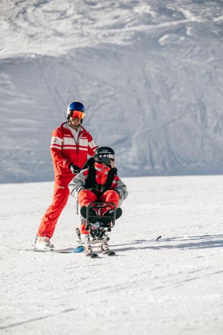 Handi ski avec l'esf