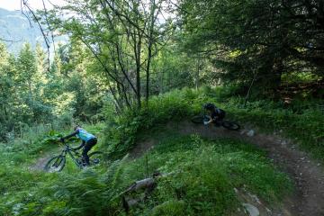 Descente VTT de la Bleue Arêchoise.