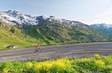 Montée cyclo à Val Thorens par la Côte-Derrière