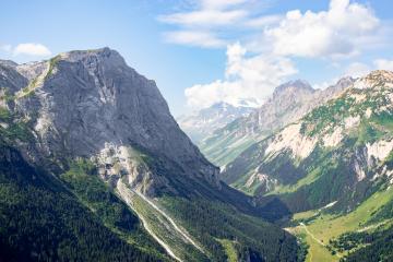 Belvédère sur les glaciers