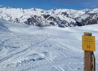 Itinéraire de ski de randonnée - Pas de Cherferie