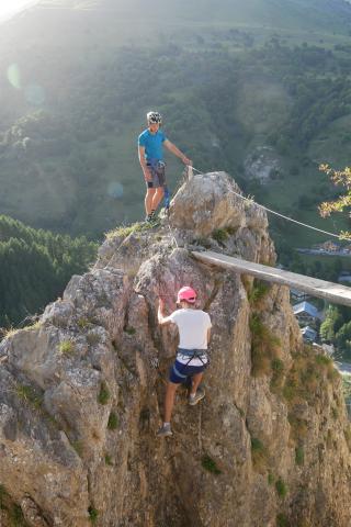 Via ferrata de Saint Pierre - parcours 1