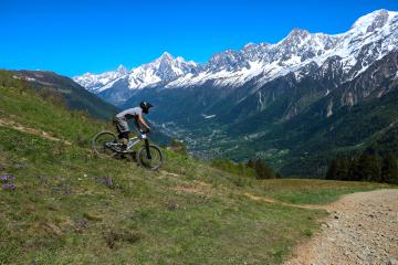 Descente VTT : Prarion - Les Houches - Alpages Respect