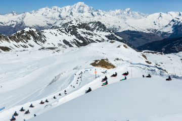 Luge 2000 - La piste de luge à Arc 2000