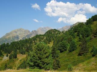 Les balcons de Belledonne depuis Uriage-les-Bains