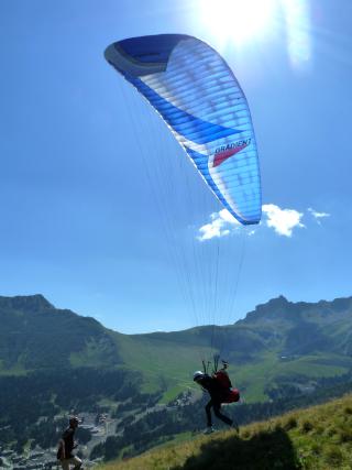 Aire de décollage parapente des Lanchettes