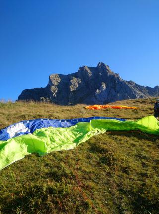 Aire de décollage parapente du Gollet