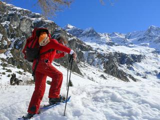 Balades en raquettes aux portes du parc national de la Vanoise