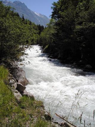 Pêche dans le Vénéon