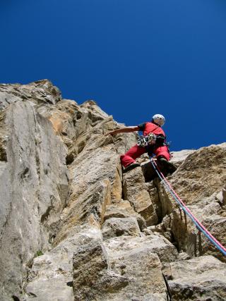 Préparation + escalade en montagne: falaise + ascension de la Pierra Menta (1.5 jours)