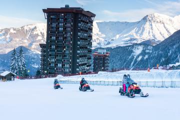 Randonnées en motoneige