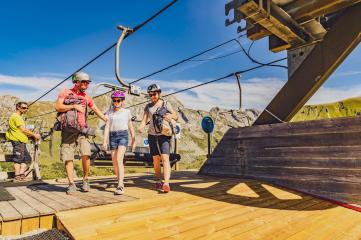Remontées mécaniques en été