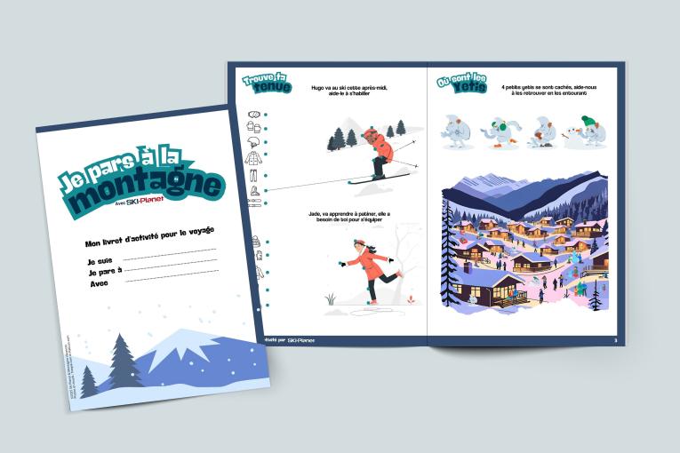 Direction la montagne : le guide ultime pour occuper les enfants en voiture.